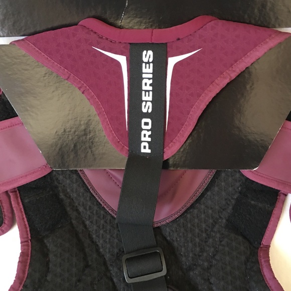 Adidas Performance Pro2.0 Catchers Chest Protector red or burgundy